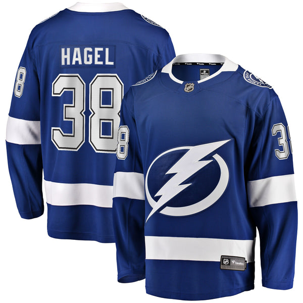 Tampa Bay Lightning Brandon Hagel Fanatics Blue Home Breakaway Player Jersey