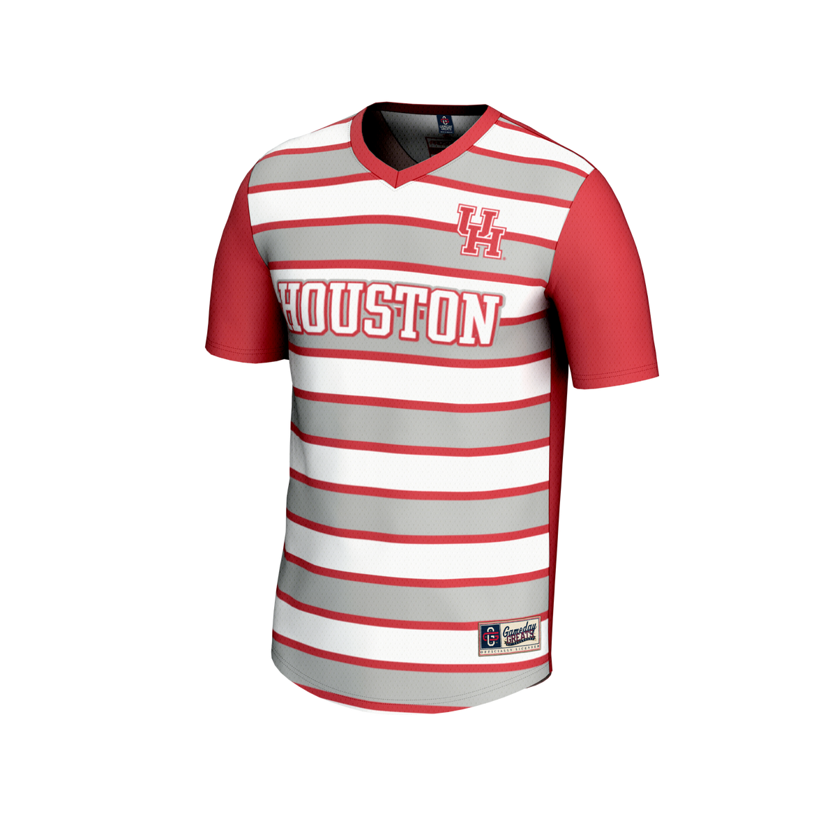 #27 Houston Cougars GameDay Greats Lightweight Soccer Fashion Jersey - Red