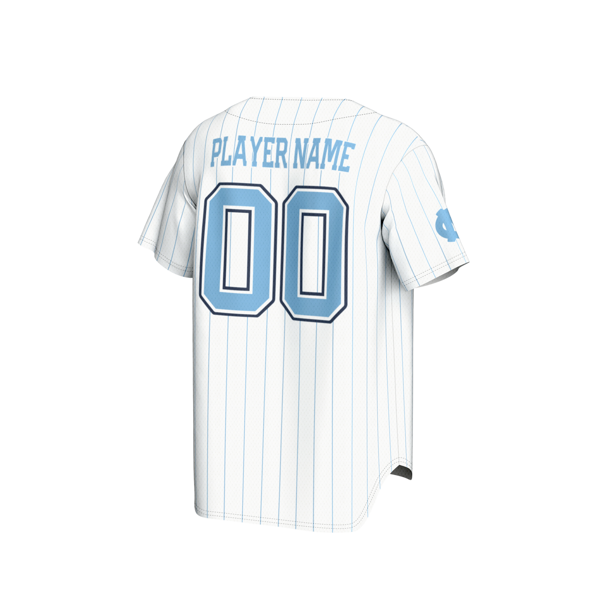 North Carolina Tar Heels GameDay Greats NIL Pick-A-Player Lightweight Baseball Jersey - White