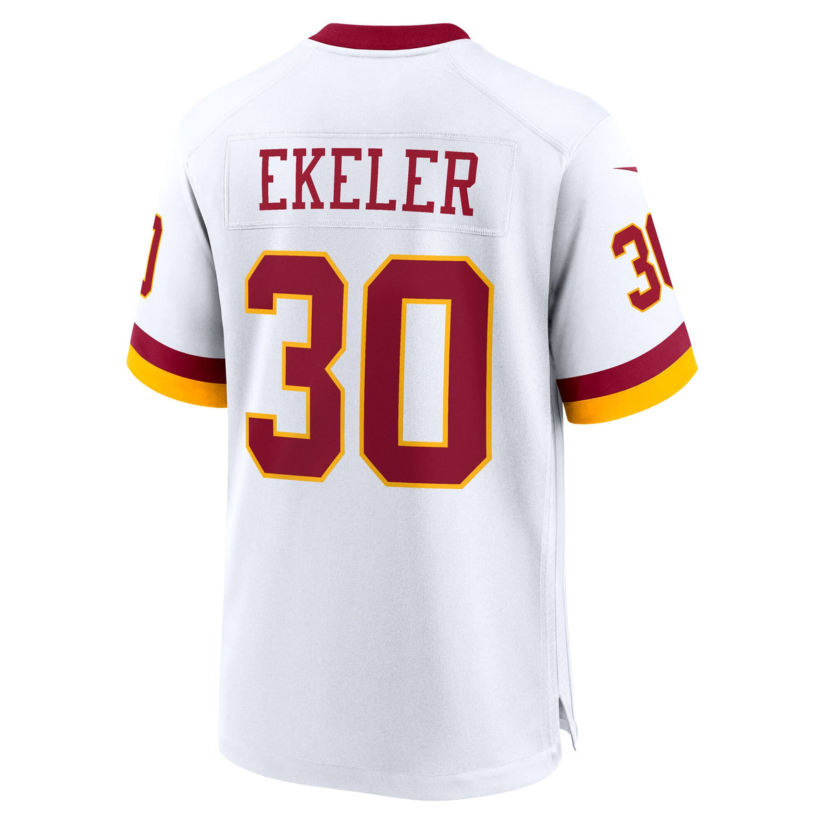 Washington Commanders Austin Ekeler White Game Super Bowl Era Jersey