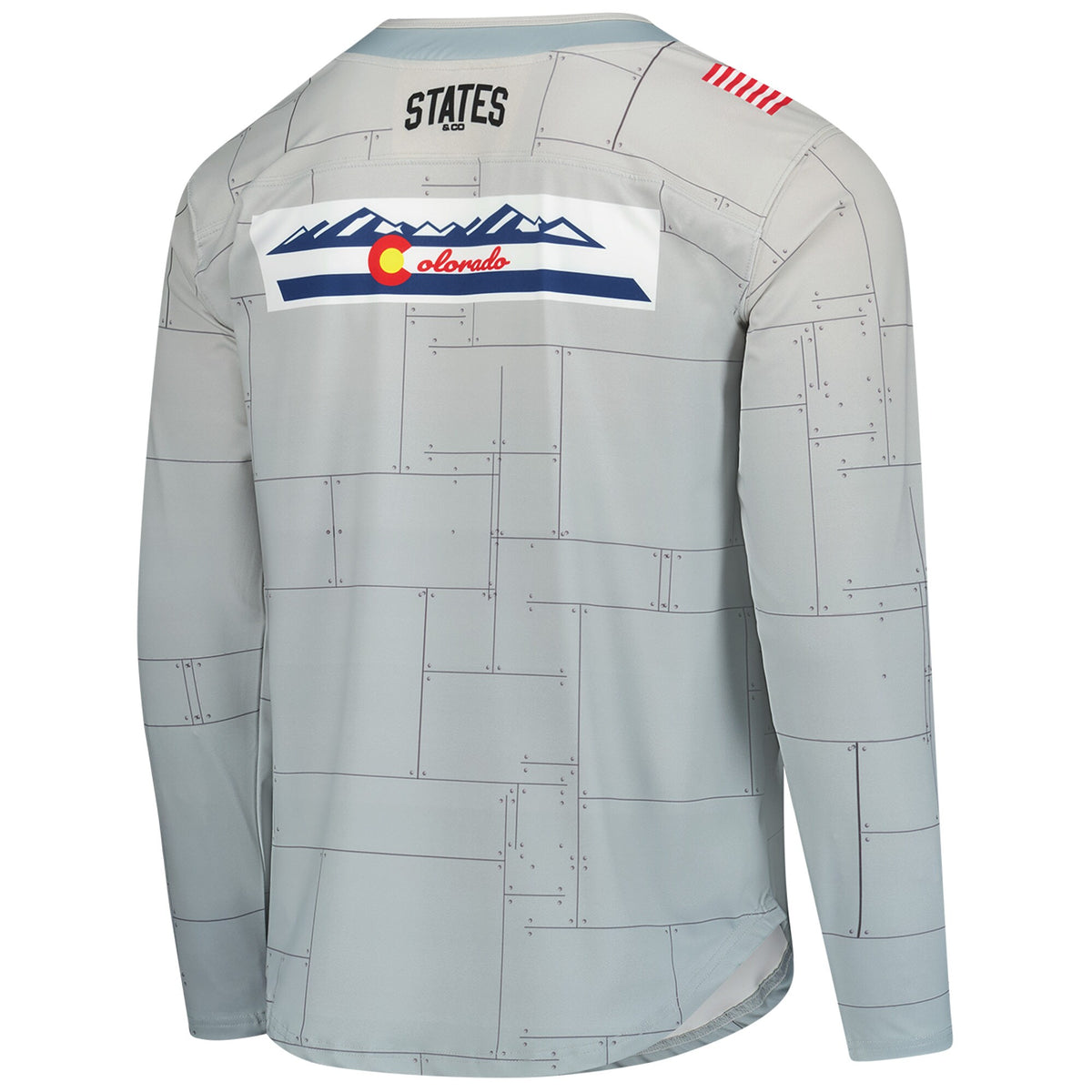 Air Force Falcons APLS Tail Flash Hockey Replica Jersey - Gray