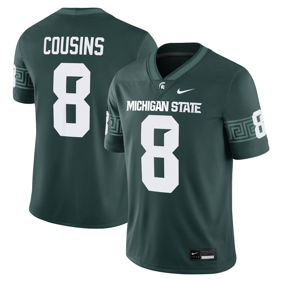 Kirk Cousins Michigan State Spartans Alumni Game Jersey - Green