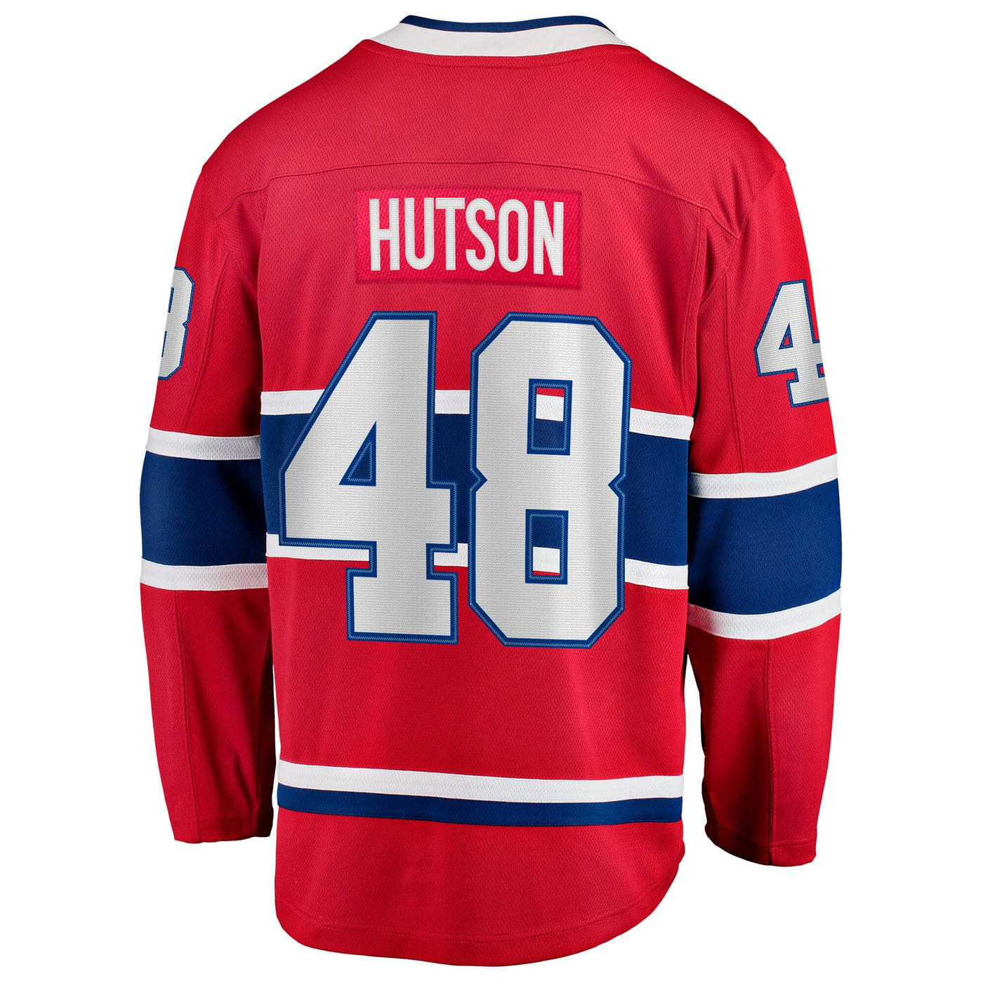 Montreal Canadiens Lane Hutson Fanatics Red Home Breakaway Jersey