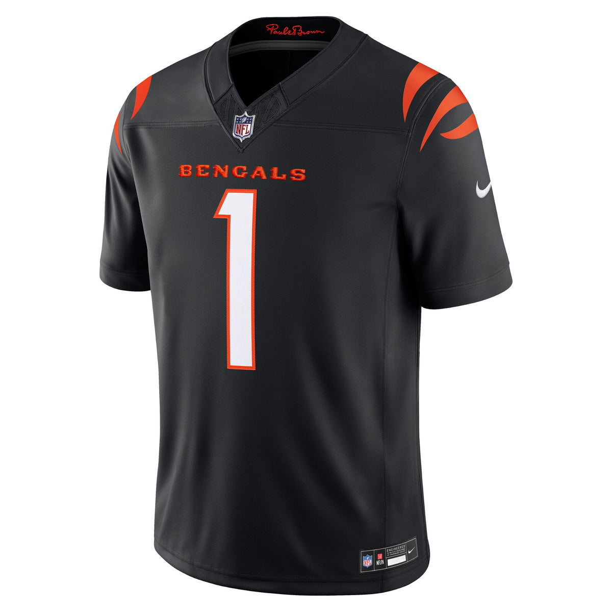 Cincinnati Bengals Ja'Marr Chase Black Team Vapor F.U.S.E. Stitched Limited Jersey