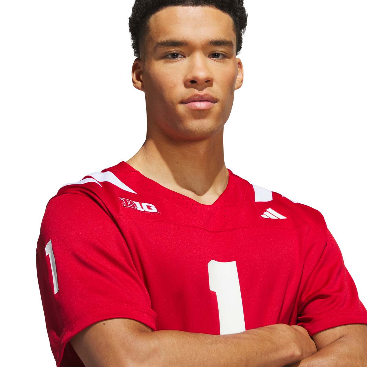 #1 Nebraska Huskers Home Premier Jersey - Scarlet