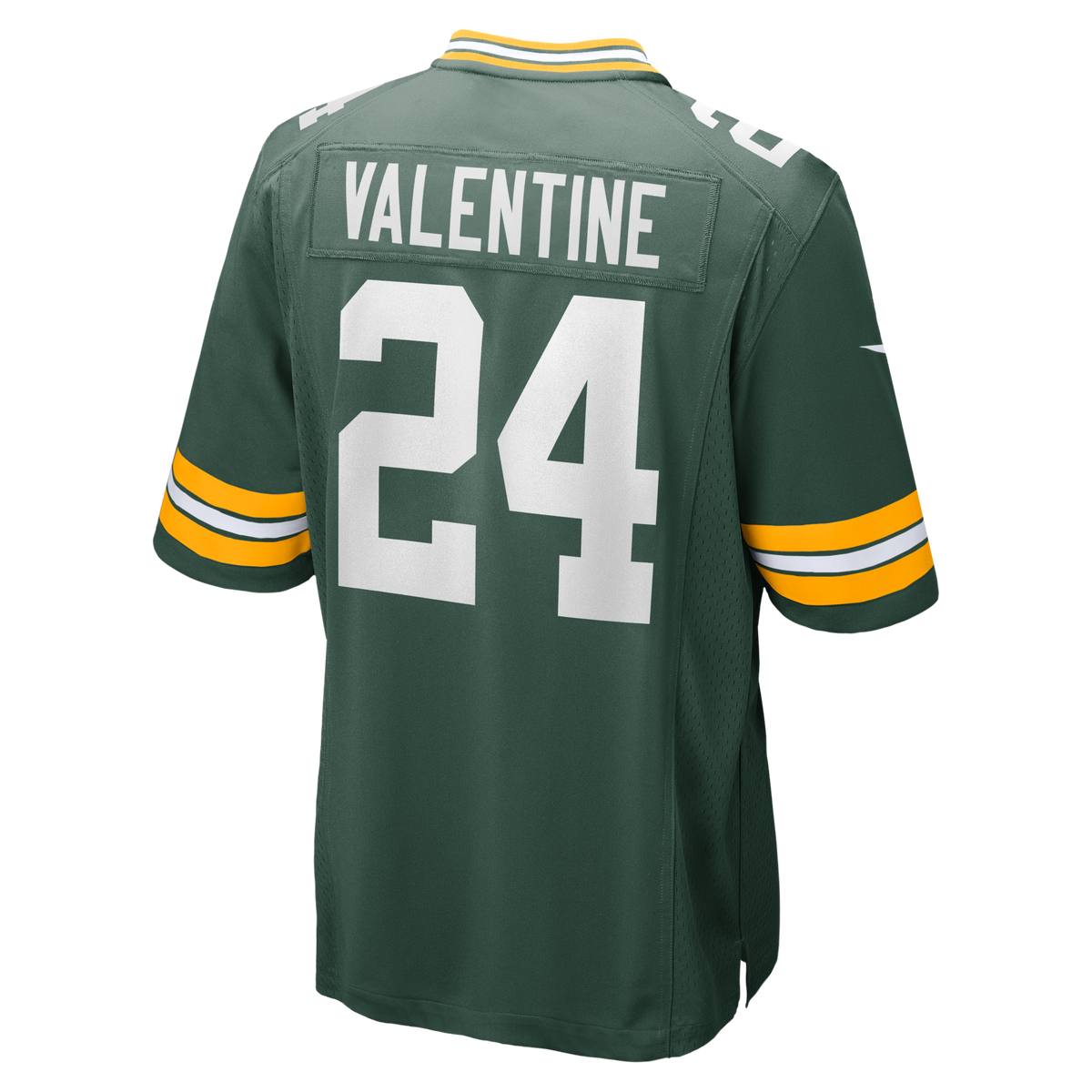 Green Bay Packers Carrington Valentine Green Game Jersey