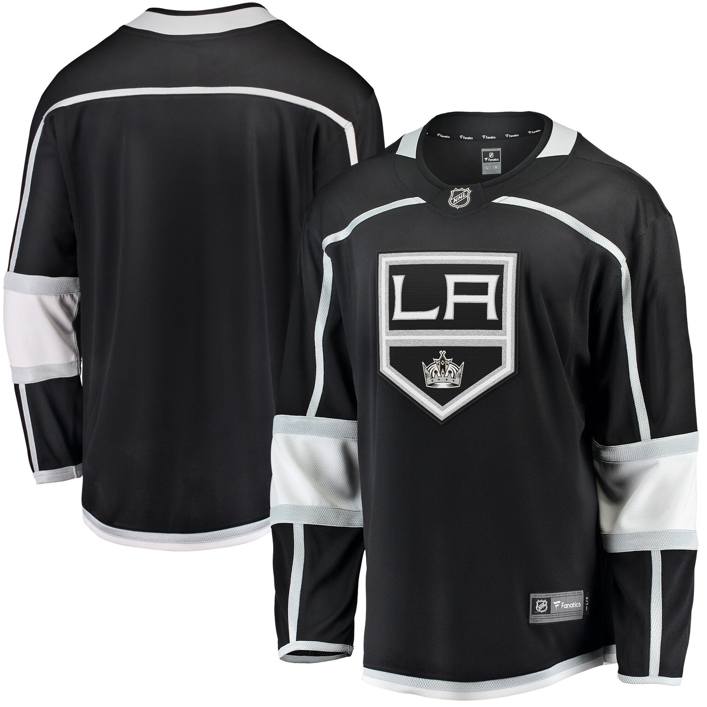 Los Angeles Kings Fanatics Black Home Breakaway Jersey