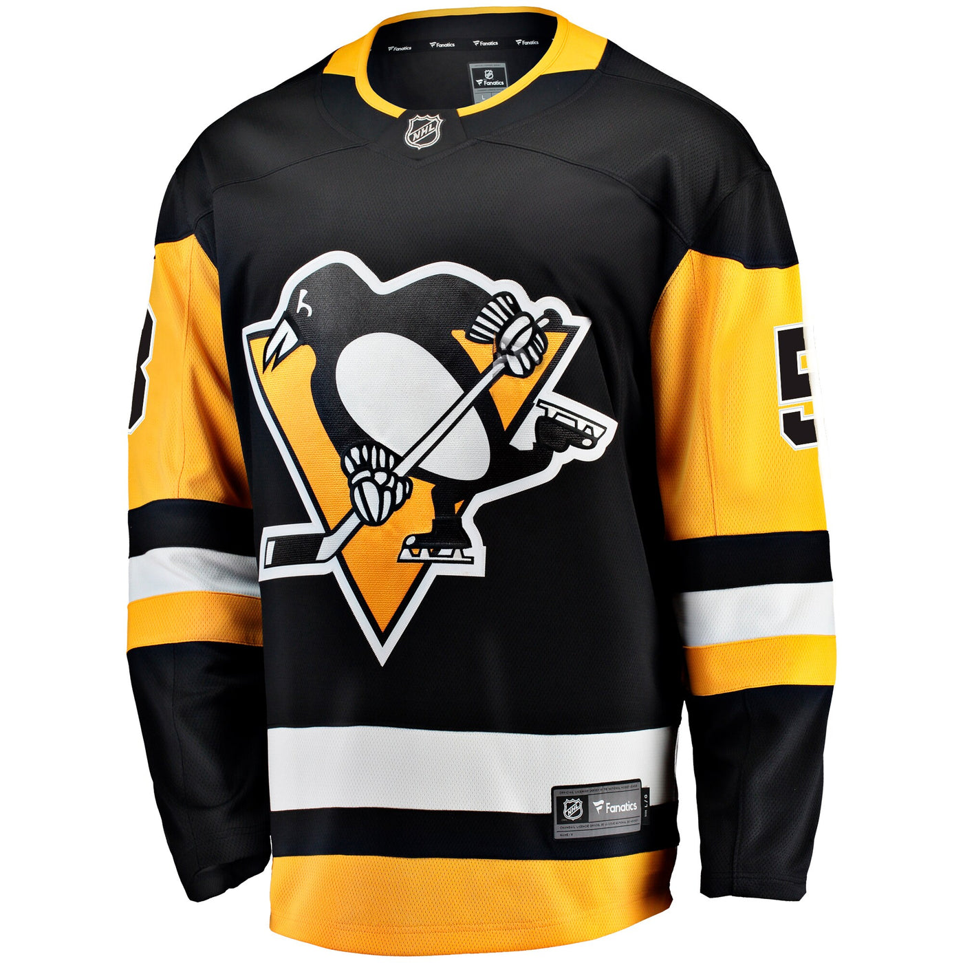 Pittsburgh Penguins Kris Letang Fanatics Black Home Breakaway Jersey