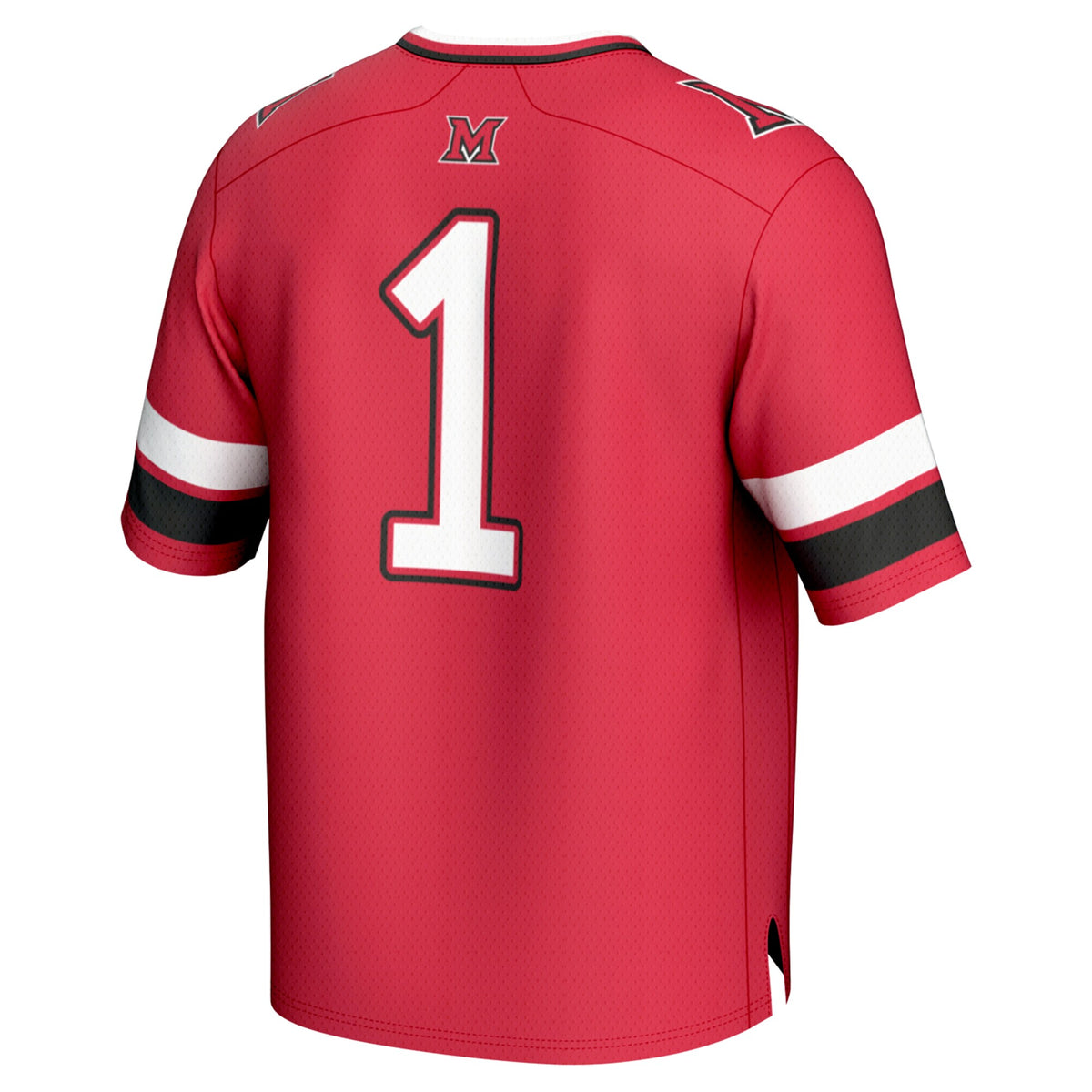 #1 Miami University RedHawks GameDay Greats Lightweight Collegiate Football Fashion Jersey - Red