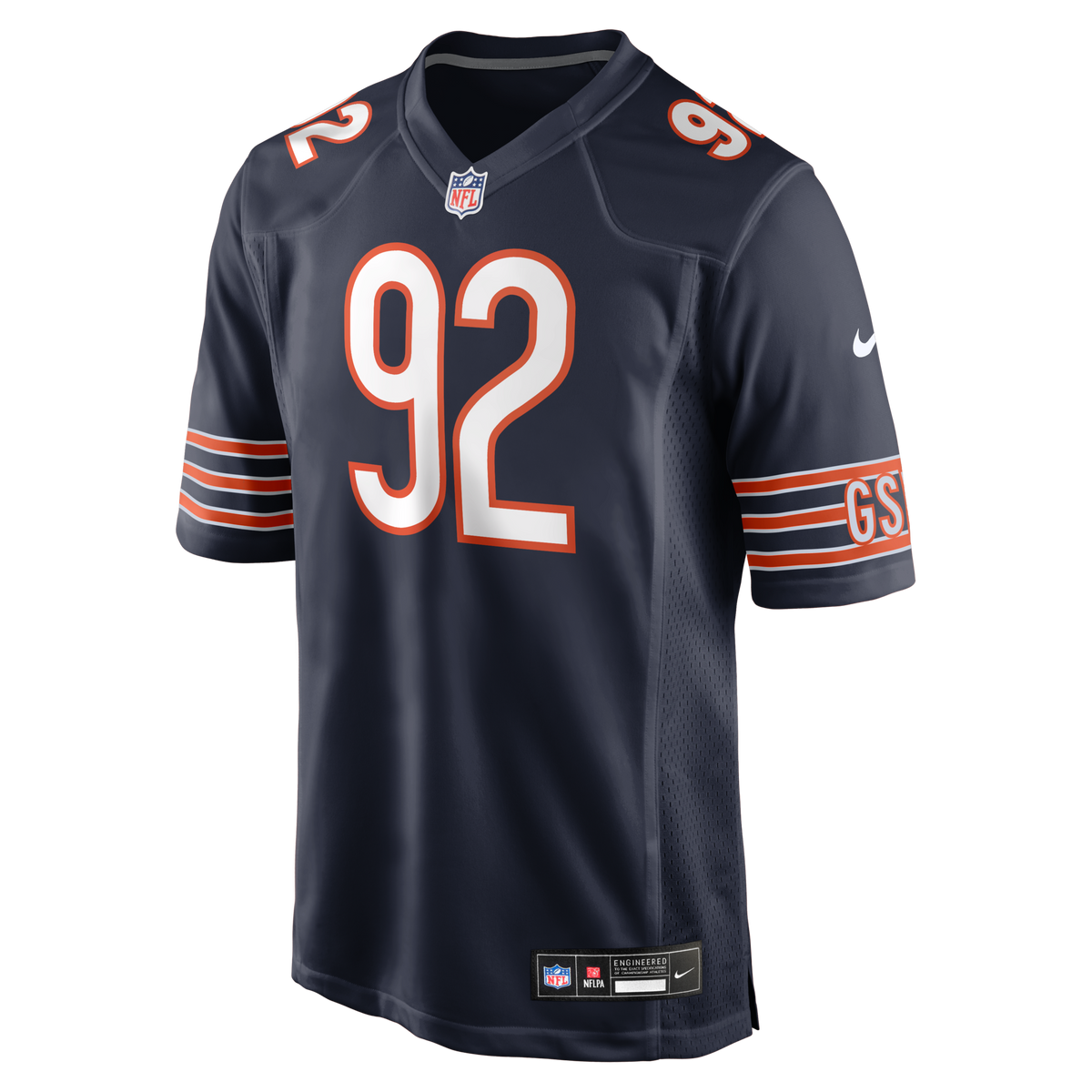 Chicago Bears Daniel Hardy Navy Team Game Jersey