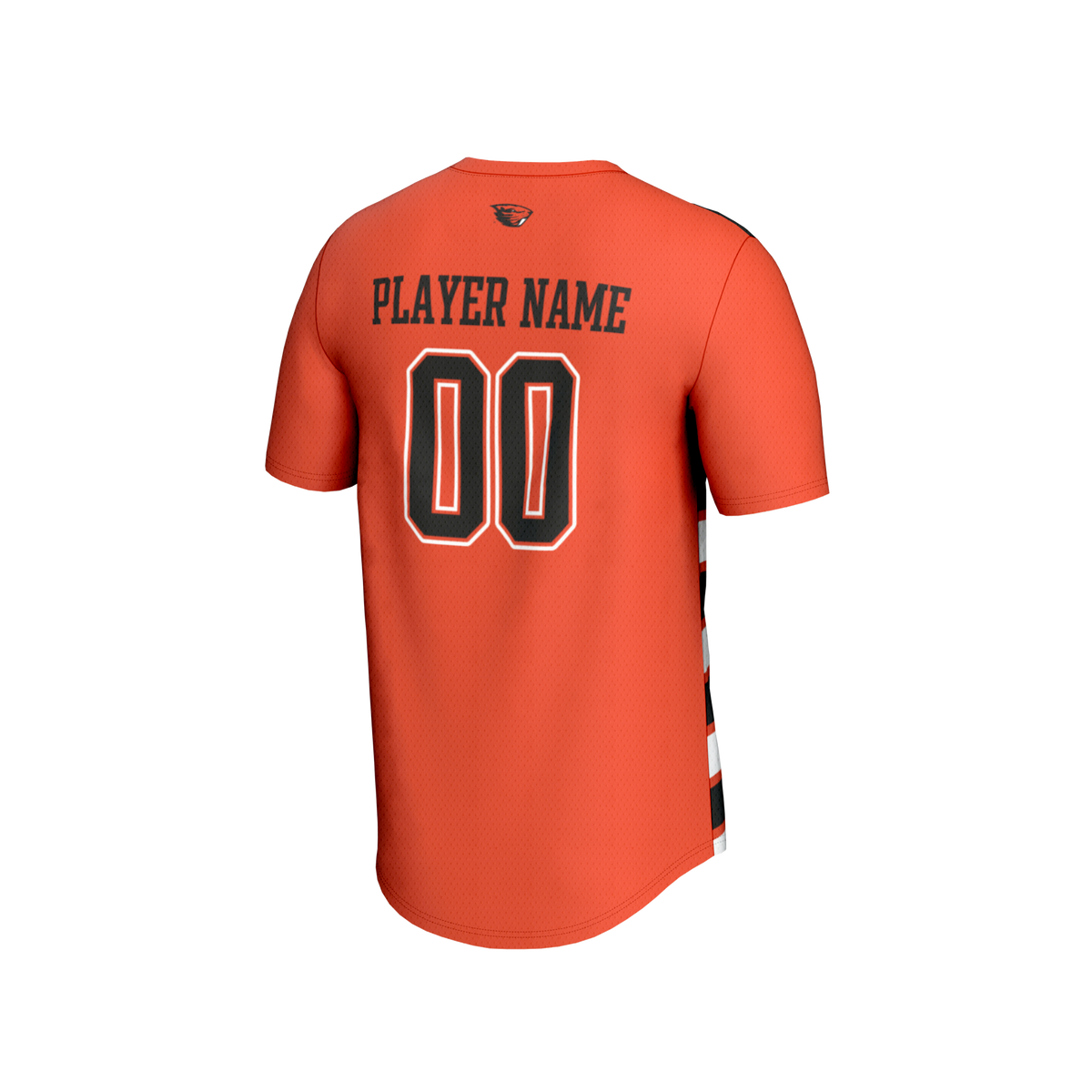 Oregon State Beavers GameDay Greats Collegiate Soccer NIL Pick-A-Player Fashion Jersey - Orange/Black