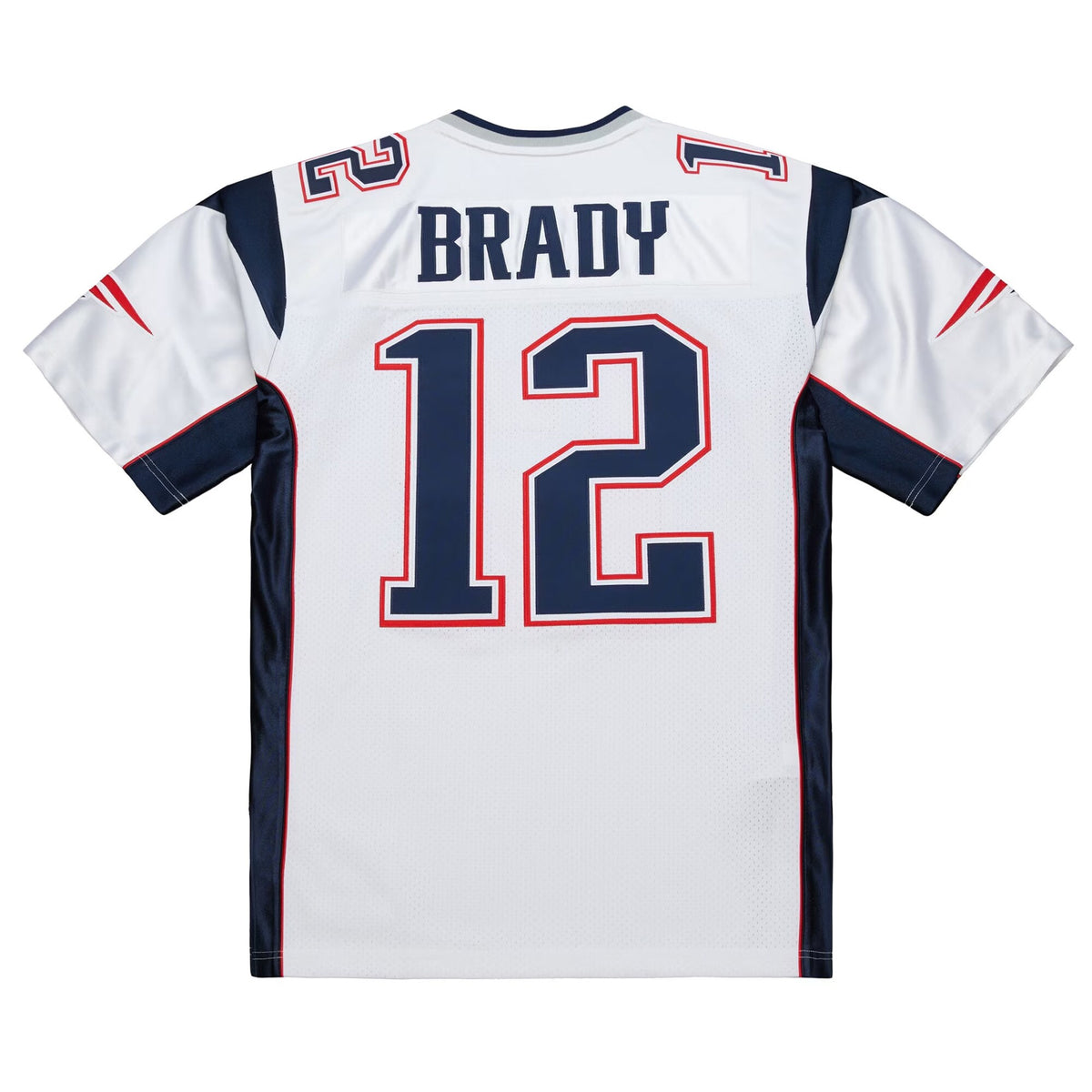 New England Patriots Tom Brady Mitchell & Ness White 2000 Big & Tall Legacy Replica Jersey