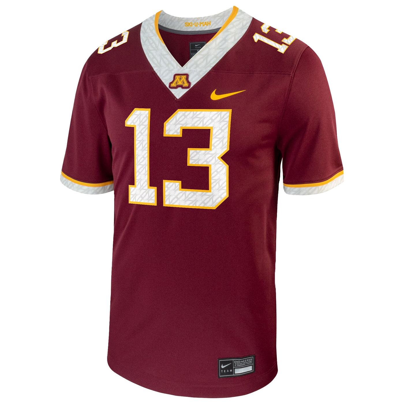 Nike Rashod Bateman Maroon Minnesota Golden Gophers Player Game Jersey