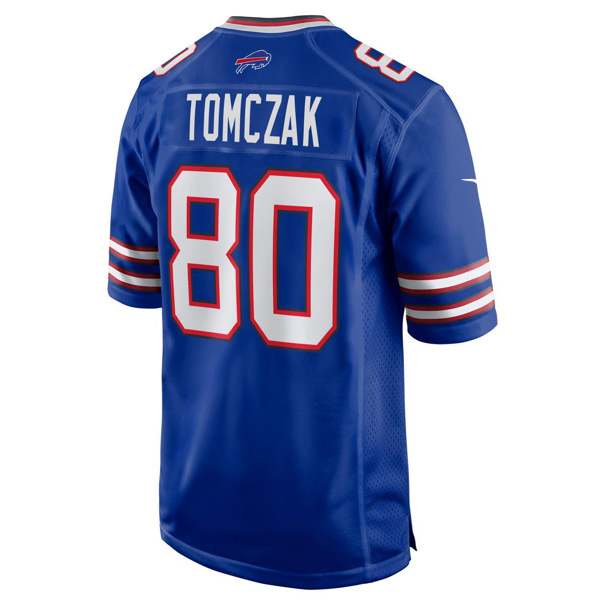 Buffalo Bills Max Tomczak Royal Team Game Jersey