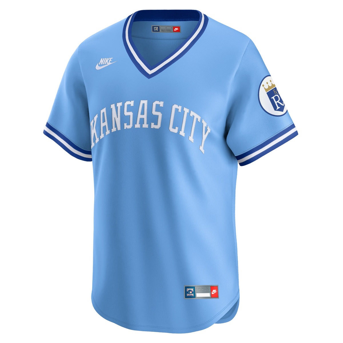 Kansas City Royals Light Blue Cooperstown Collection Limited Jersey