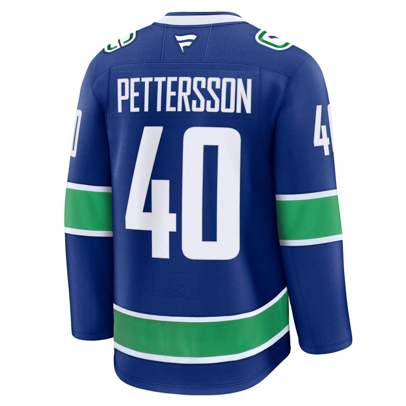 Vancouver Canucks Elias Pettersson Fanatics Blue Home Premium Jersey