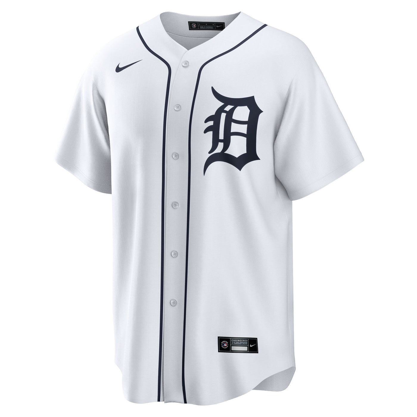 Detroit Tigers Dillon Dingler Nike White Home Replica Jersey