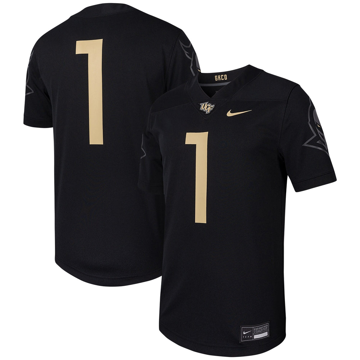 #1 UCF Knights Untouchable Replica Football Jersey - Black
