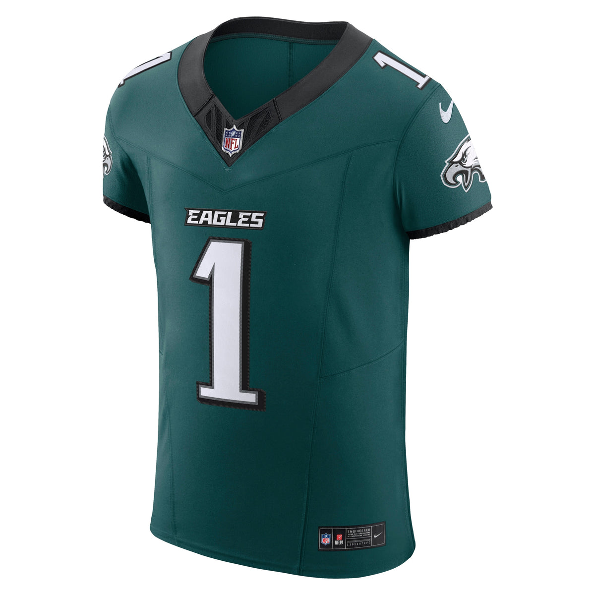 Philadelphia Eagles Jalen Hurts Midnight Green Team Vapor F.U.S.E. Elite Jersey