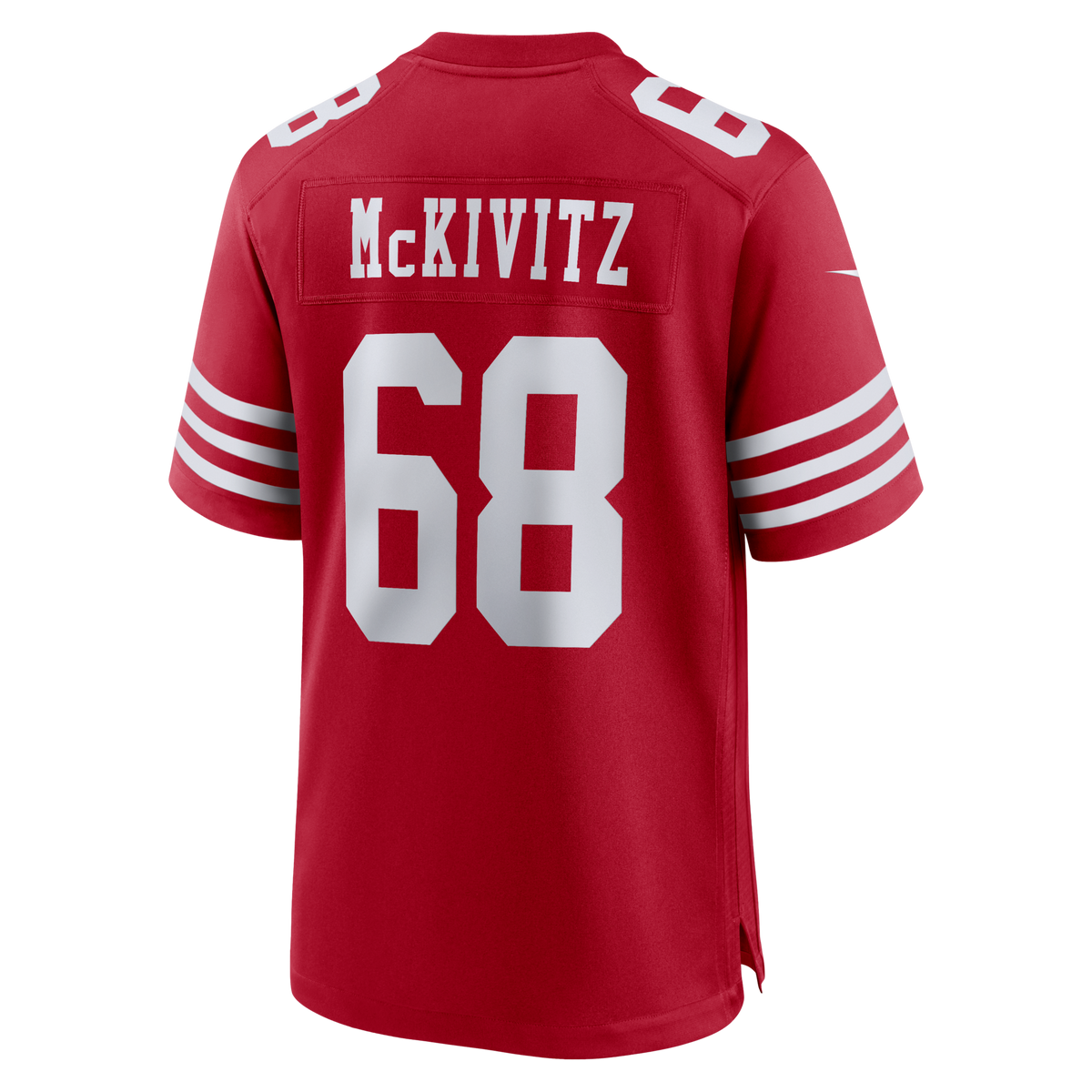 San Francisco 49ers Colton McKivitz Scarlet Game Jersey