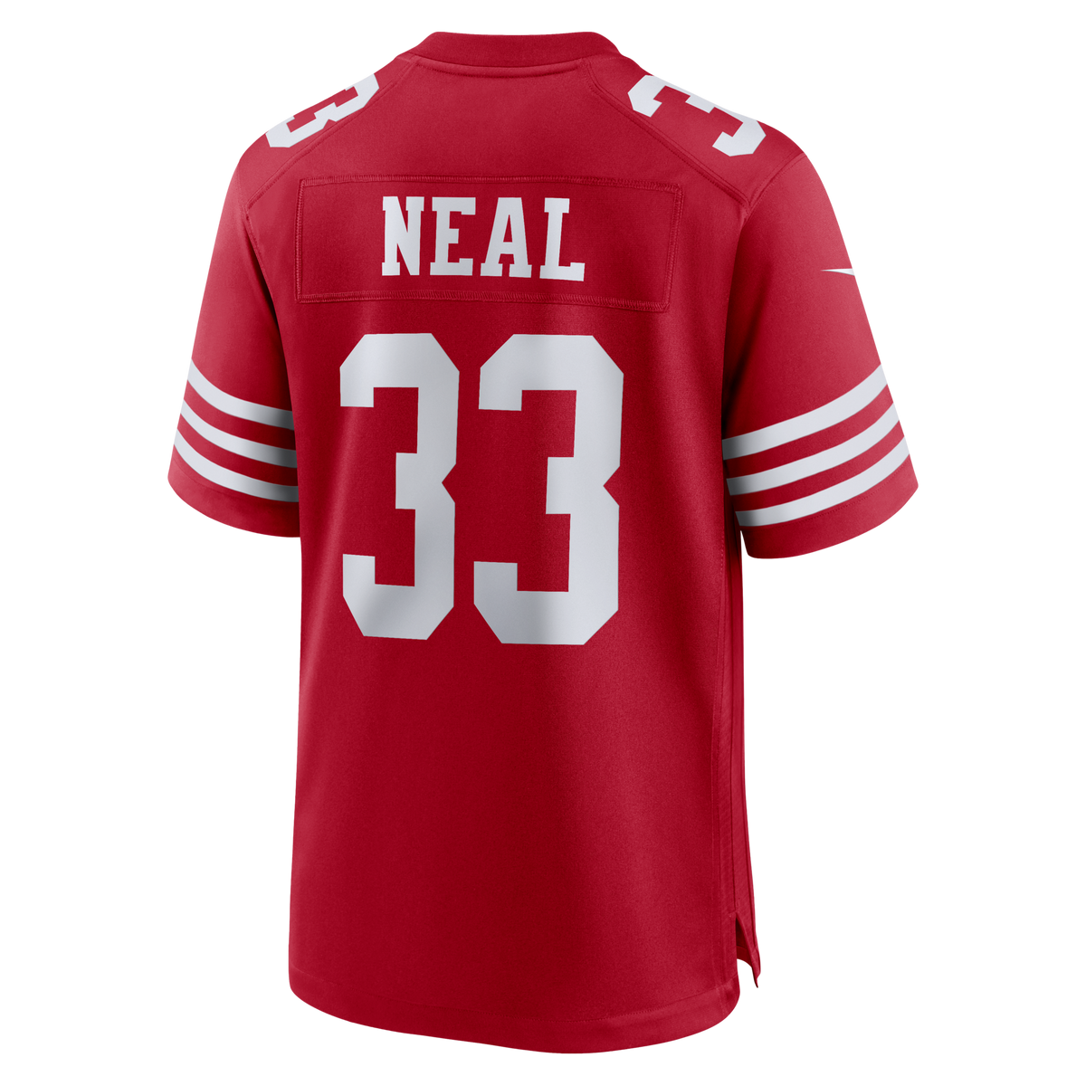 San Francisco 49ers Siran Neal Scarlet Team Game Jersey