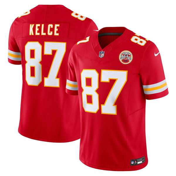 Kansas City Chiefs Travis Kelce Red Vapor F.U.S.E. Limited Jersey