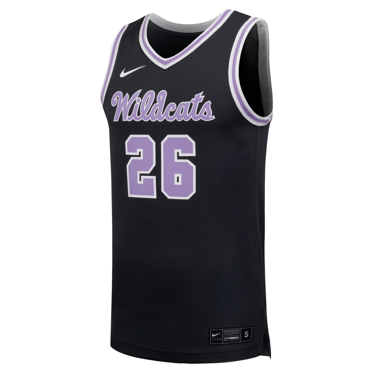 #26 Kansas State Wildcats Replica Basketball Jersey - Anthracite