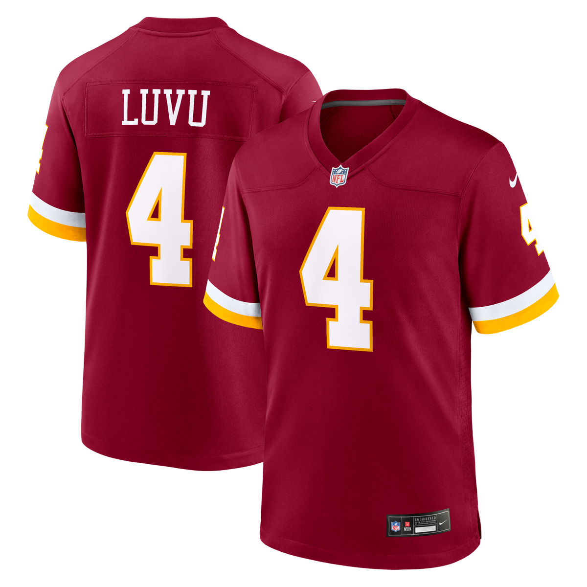 Washington Commanders Frankie Luvu Burgundy Game Jersey