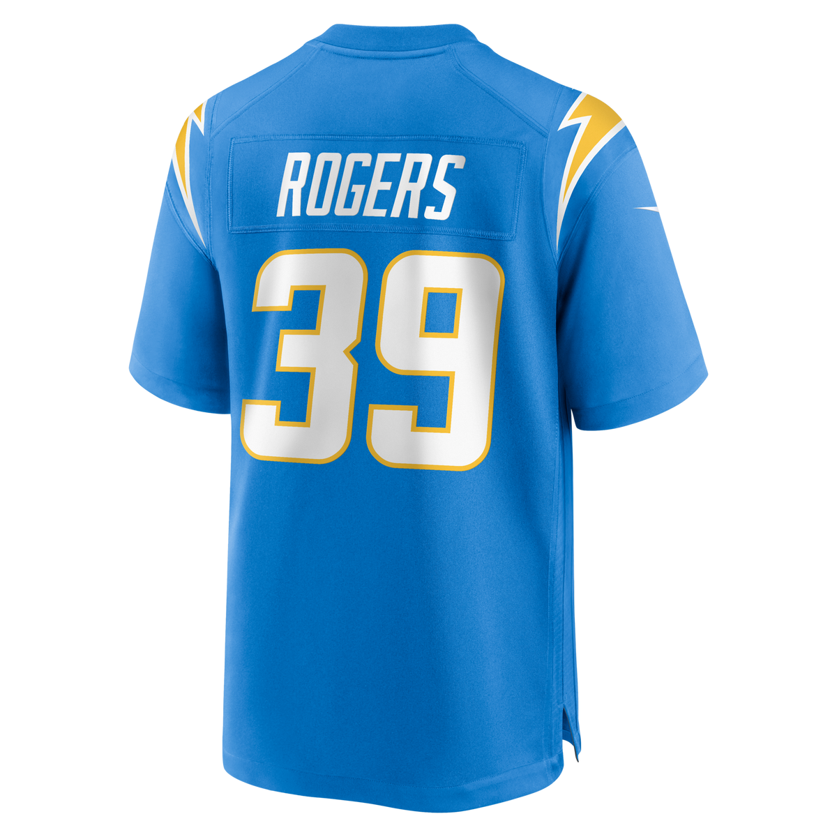 Los Angeles Chargers Eric Rogers Powder Blue Team Game Jersey