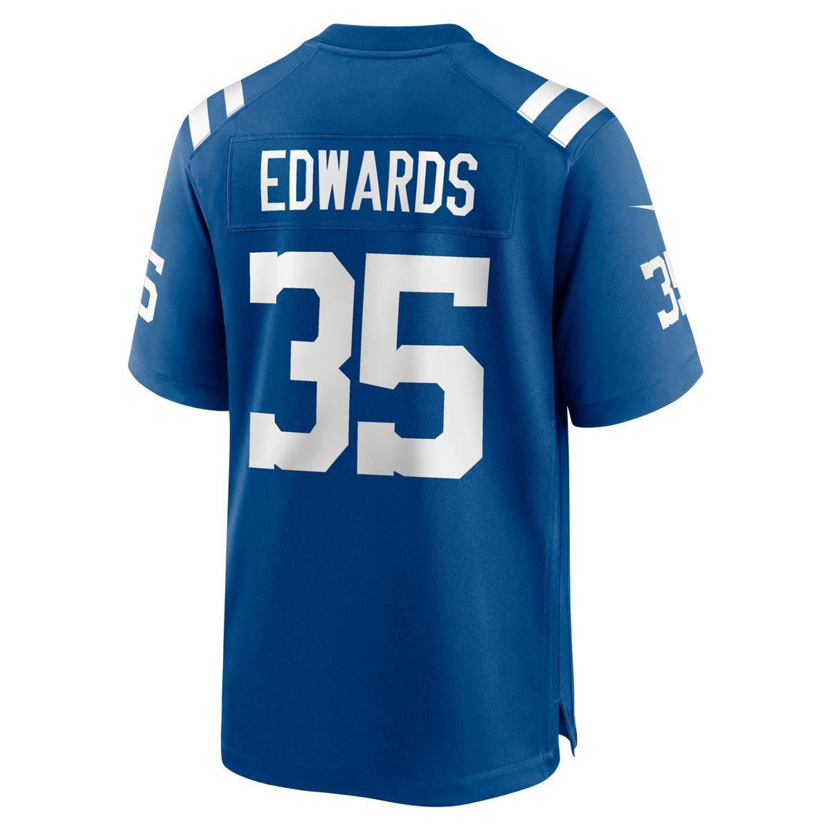 Indianapolis Colts Johnathan Edwards Royal Team Game Jersey