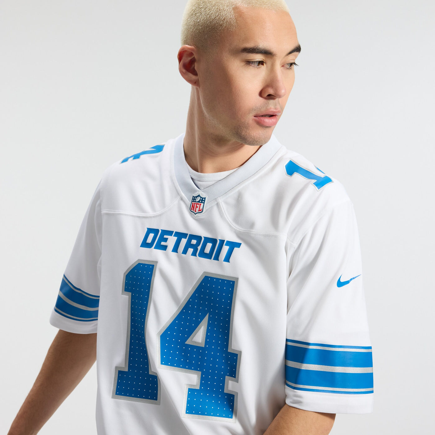 Detroit Lions Amon-Ra St. Brown Nike White Game Jersey