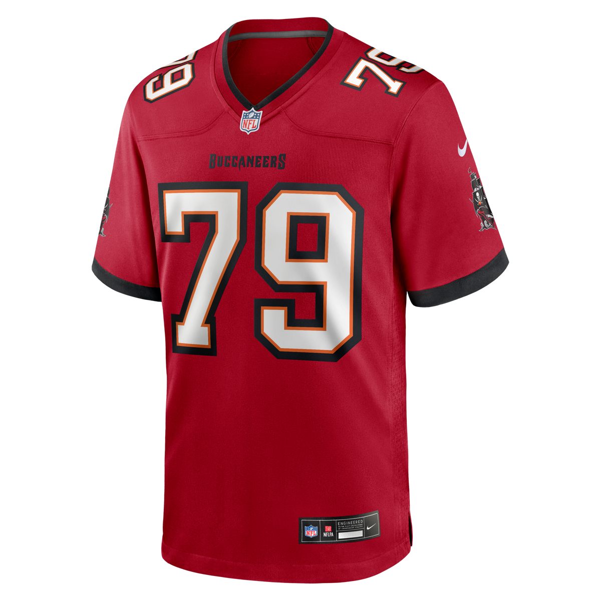 Tampa Bay Buccaneers Elijah Klein Red Game Jersey