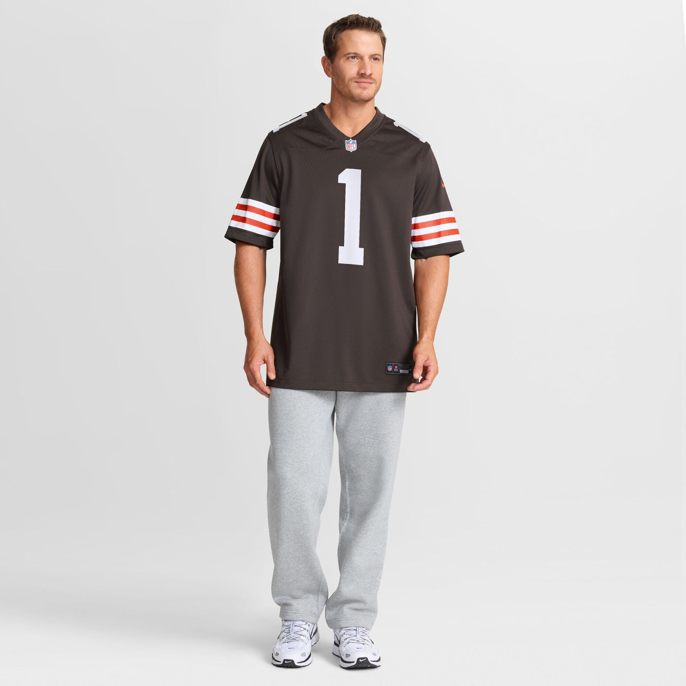 Cleveland Browns KC Concepcion Nike Brown 2026 NFL Draft First Round Pick No. 24 Team Game Jersey