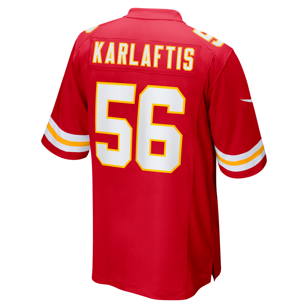 Kansas City Chiefs George Karlaftis Red Player Game Jersey