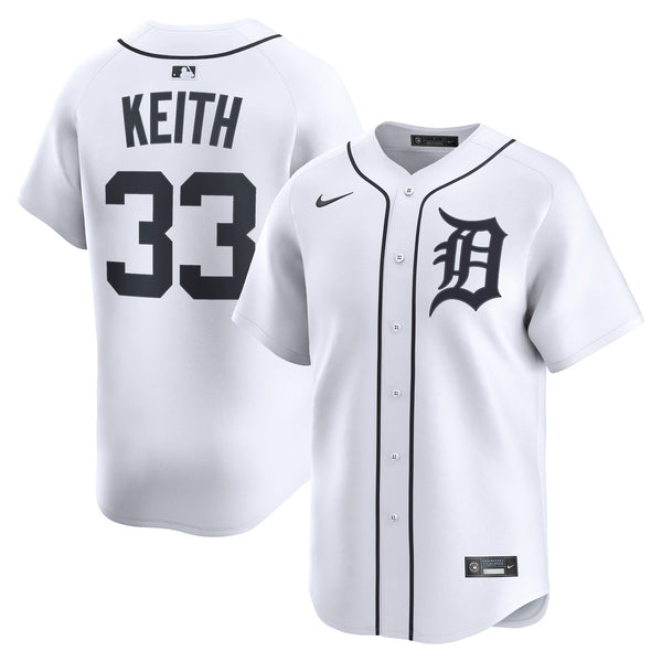 Detroit Tigers Colt Keith White Home Limited Player Jersey