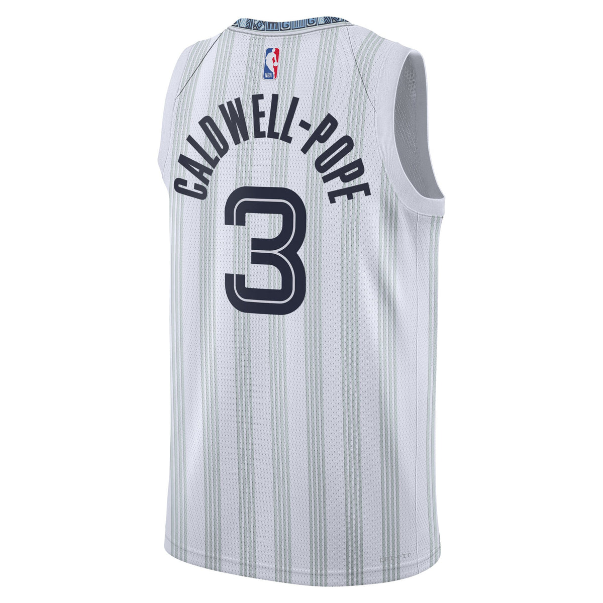 Memphis Grizzlies 2025/26 City Edition Swingman Jersey - Gray - Kentavious Caldwell-Pope -