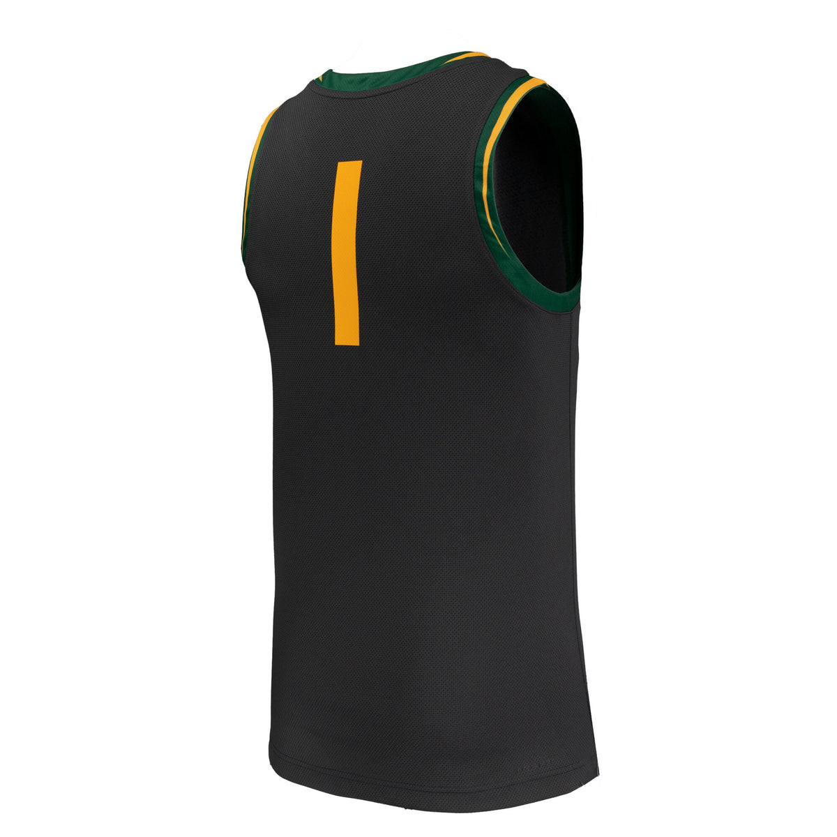 #1 Baylor Bears Replica Basketball Jersey - Black