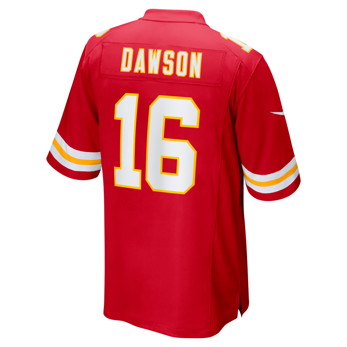 Kansas City Chiefs Len Dawson Red Game Retired Player Jersey