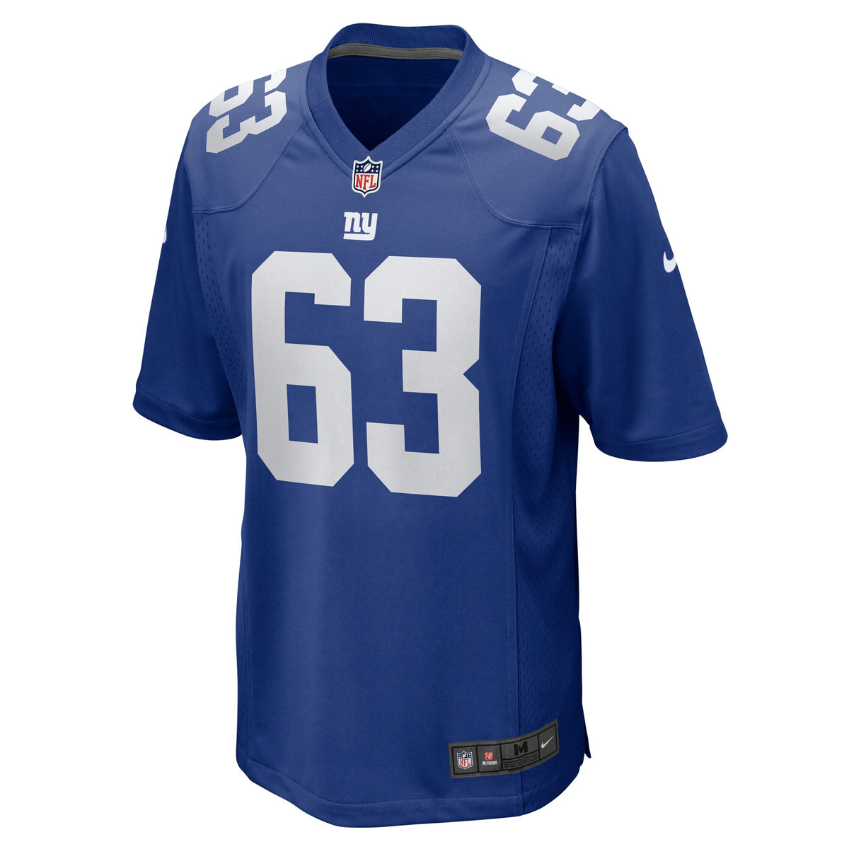 New York Giants Jake Kubas Royal Team Game Jersey