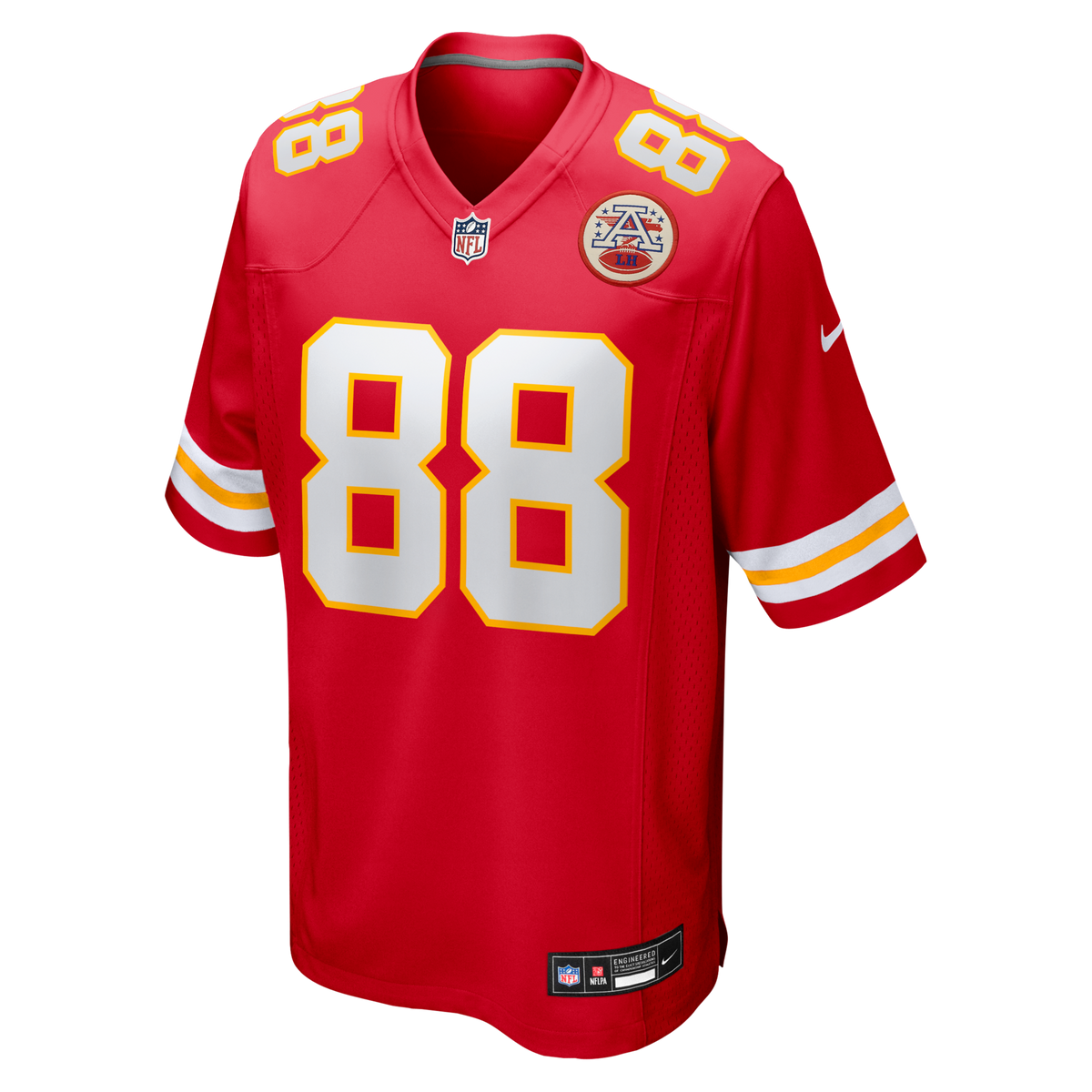Kansas City Chiefs Tony Gonzalez Red Game Retired Player Jersey