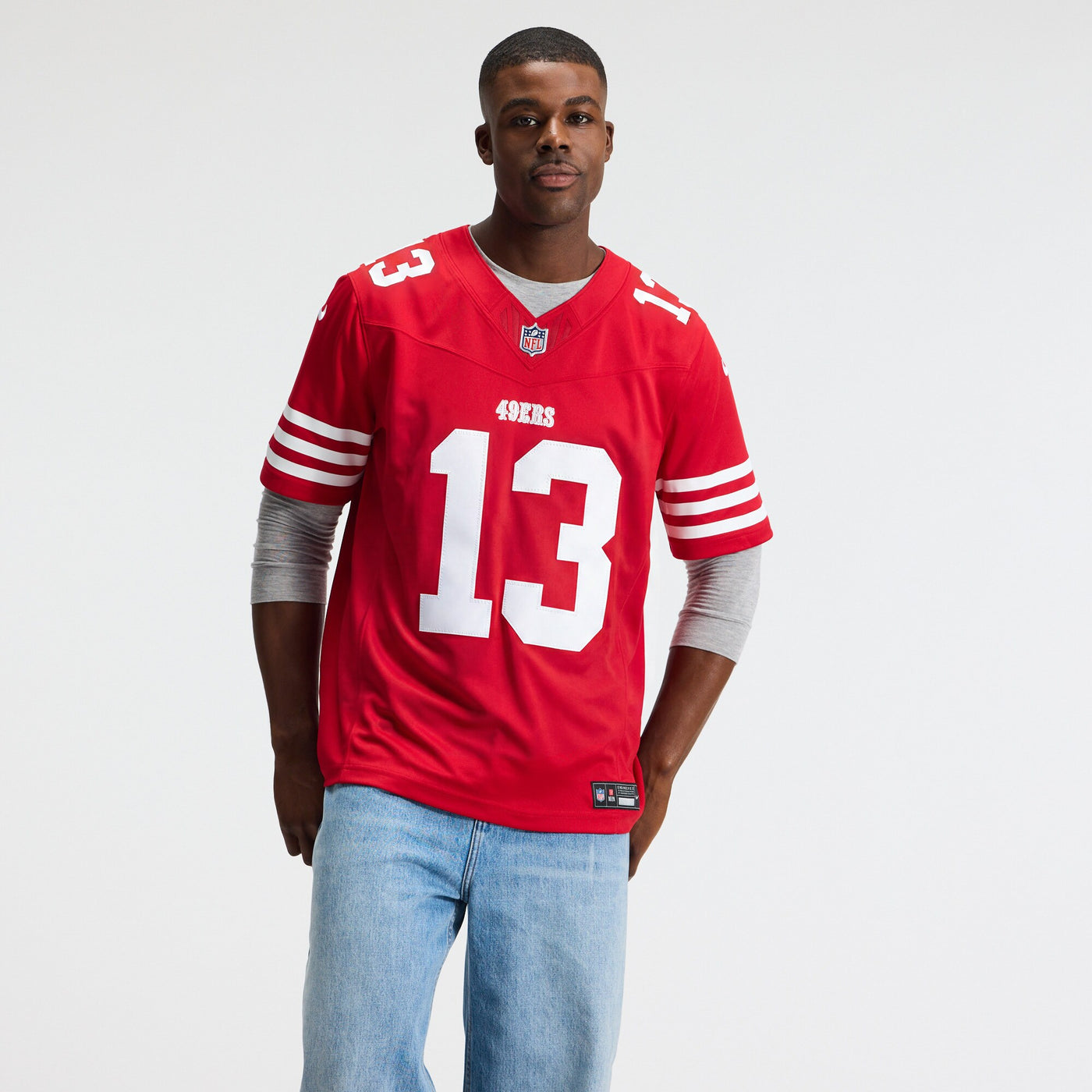 San Francisco 49ers Brock Purdy Nike Scarlet Team Vapor F.U.S.E. Stitched Limited Jersey
