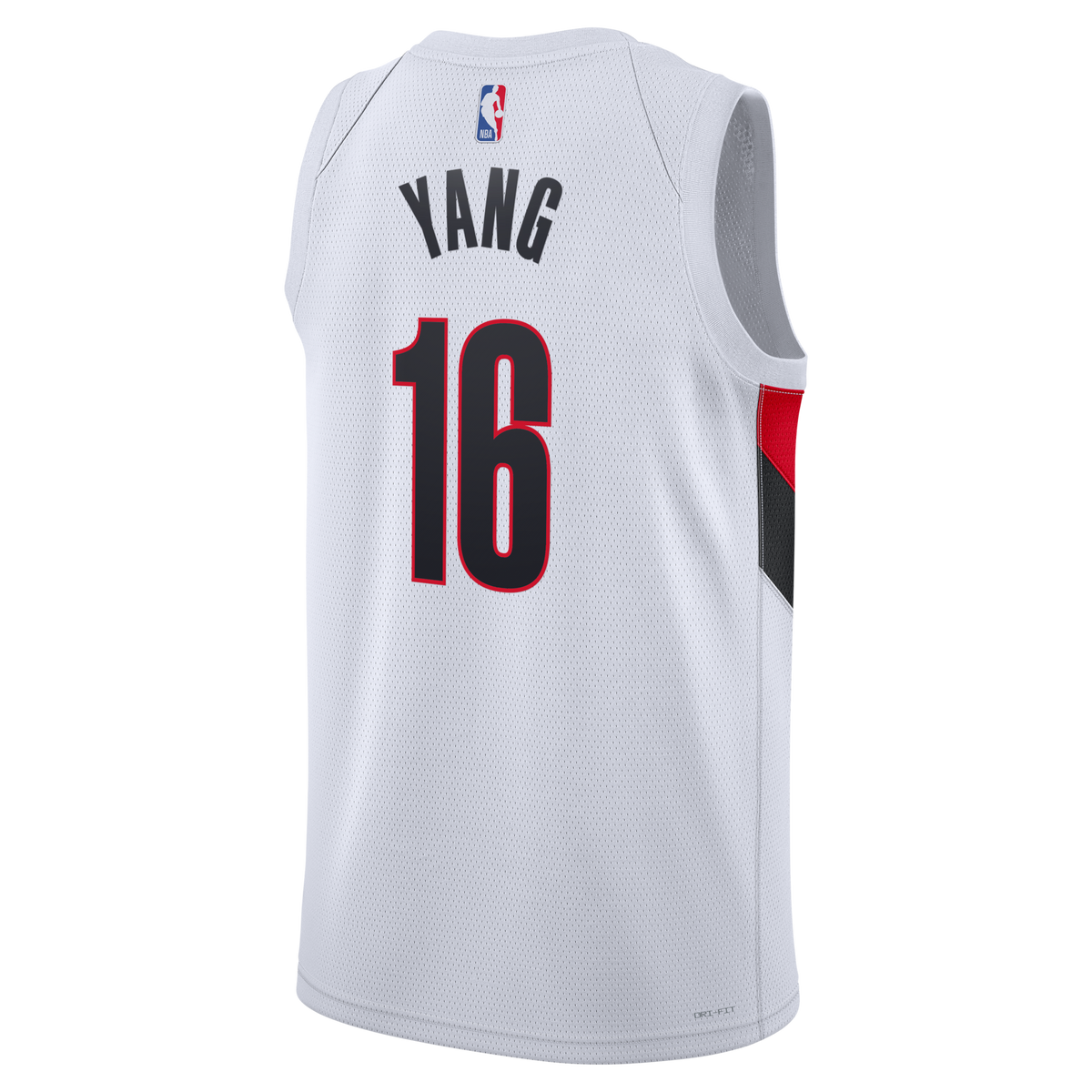 Portland Trail Blazers Replica Association Edition Swingman Jersey - White - Yang Hansen -