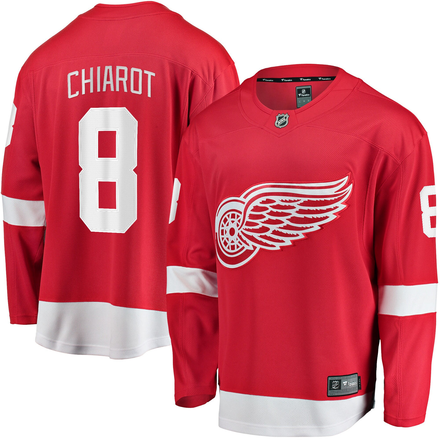 Detroit Red Wings Ben Chiarot Fanatics Red Home Breakaway Player Jersey