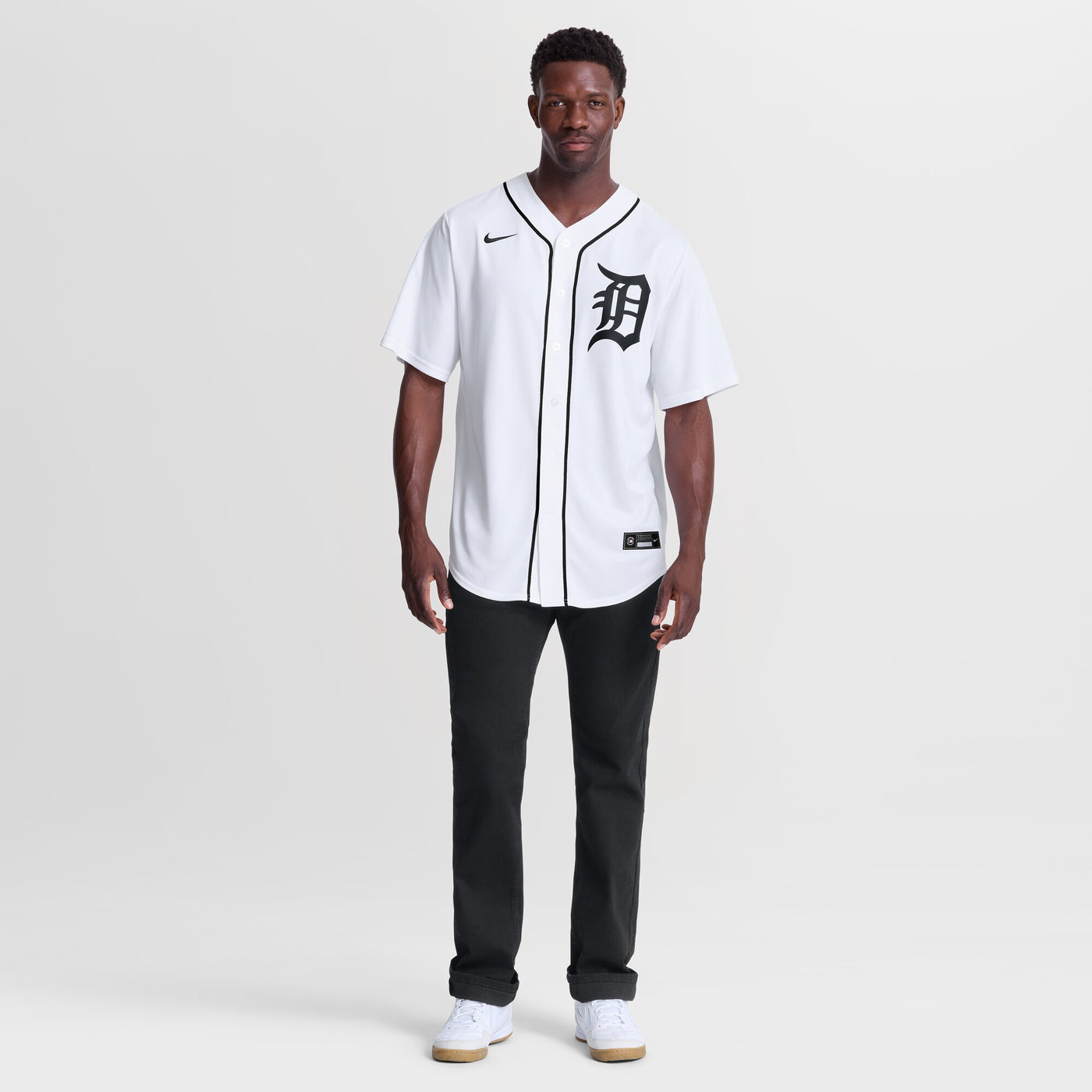 Detroit Tigers Kevin McGonigle Nike White Home Replica Jersey
