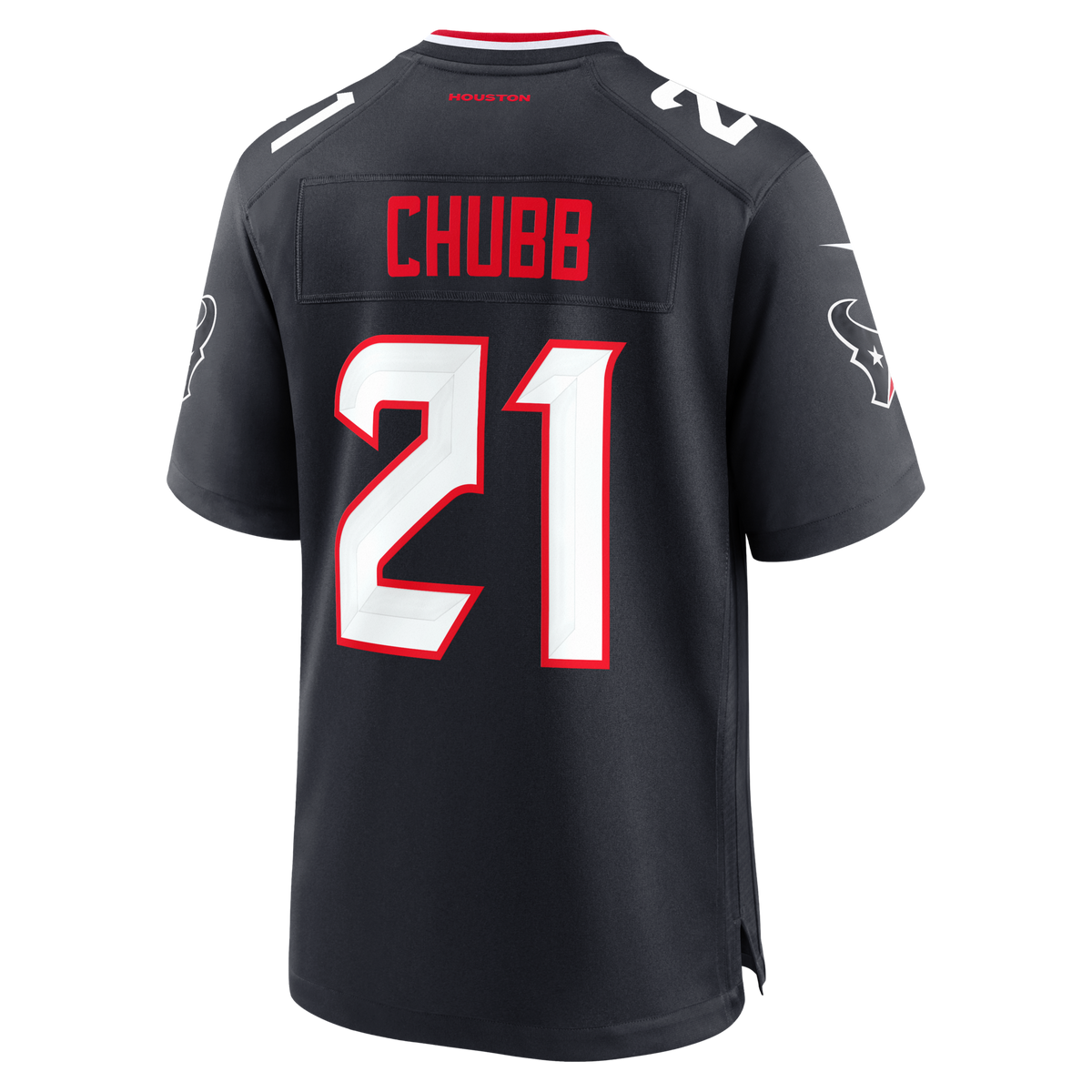 Houston Texans Nick Chubb Navy Team Game Jersey