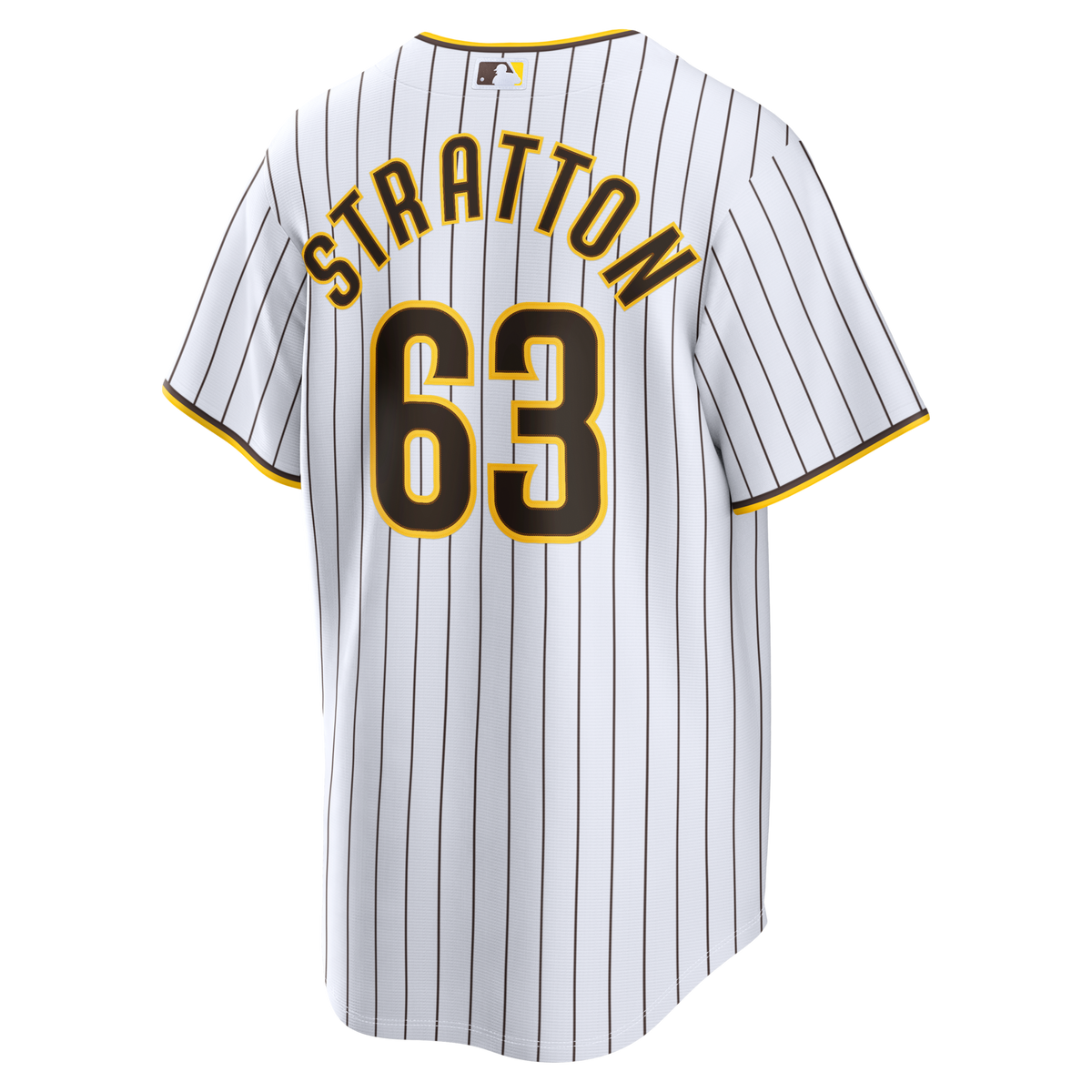 San Diego Padres Hunter Stratton White Home Replica Jersey
