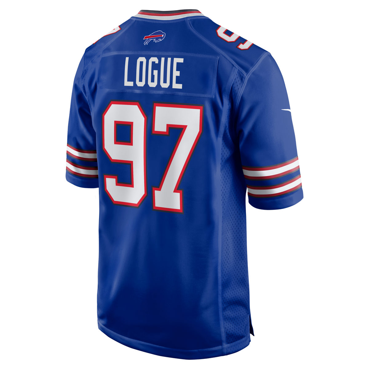 Buffalo Bills Zion Logue Royal Team Game Jersey