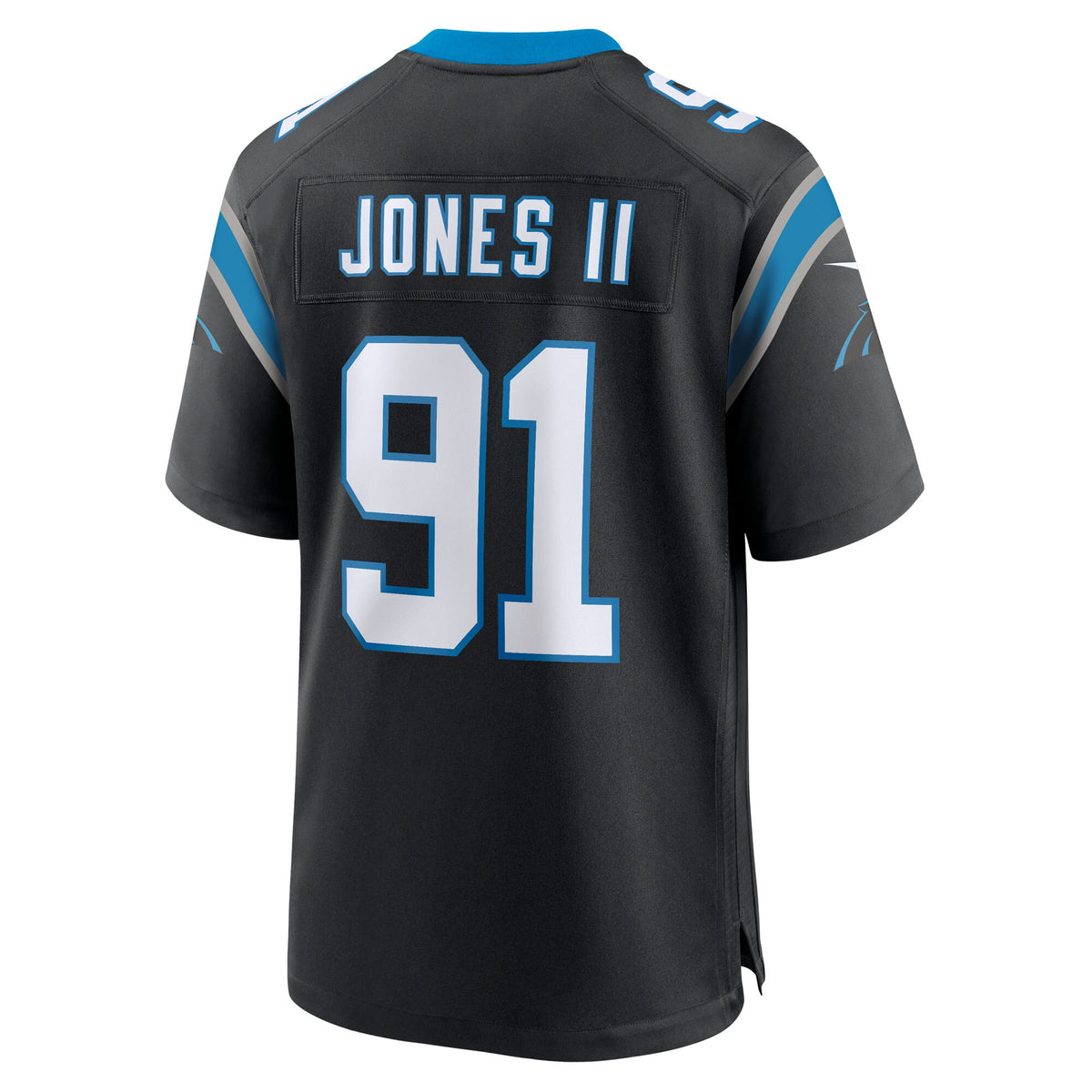 Carolina Panthers Patrick Jones II Black Team Game Jersey