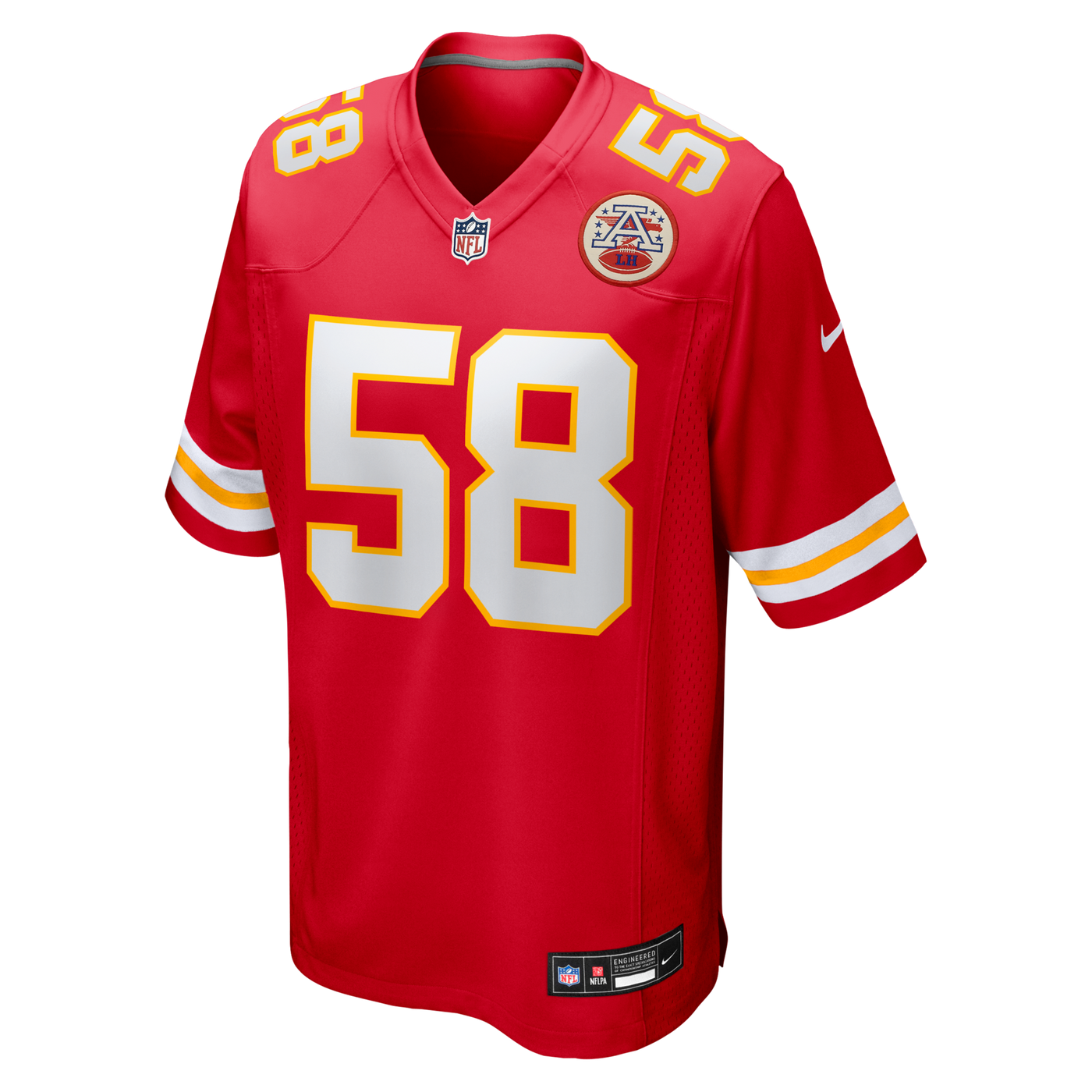Kansas City Chiefs Derrick Thomas Nike Red Game Retired Player Jersey