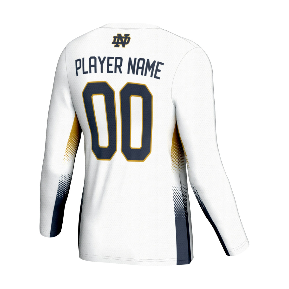 Notre Dame Fighting Irish GameDay Greats NIL Lightweight Volleyball Jersey - White